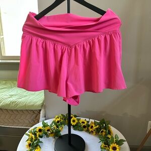 Vibrant Pink Skirt/Shorts